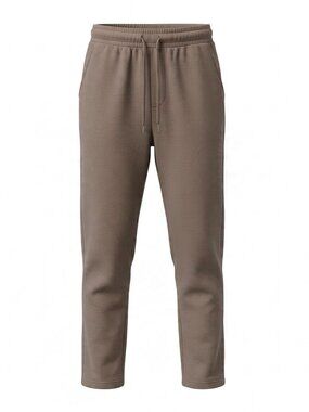 Mondetta Light Brown Pull-On Fleece Joggers Pants Size M Casual Cozy Comfort